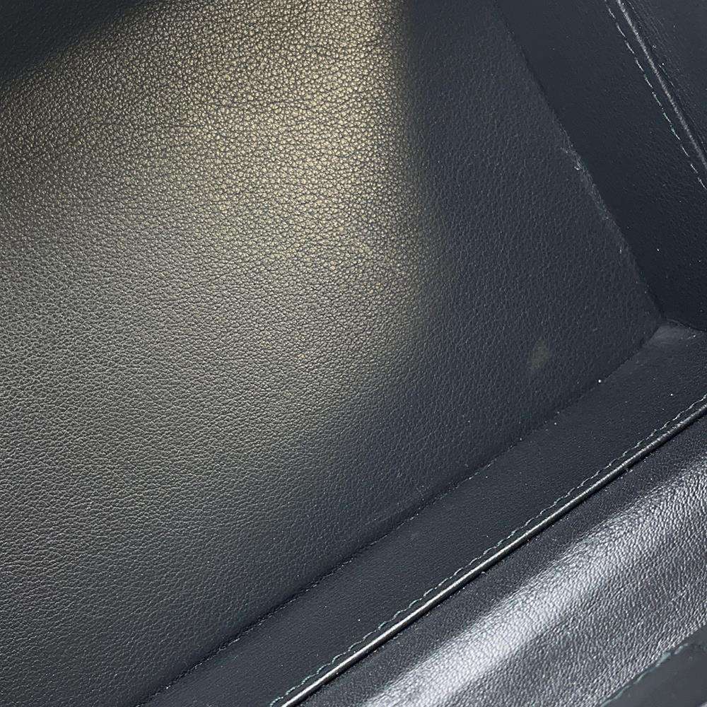 Dior 2WAY Lock Bag Kenny Scharf Collaboration Gray/Blue Leather