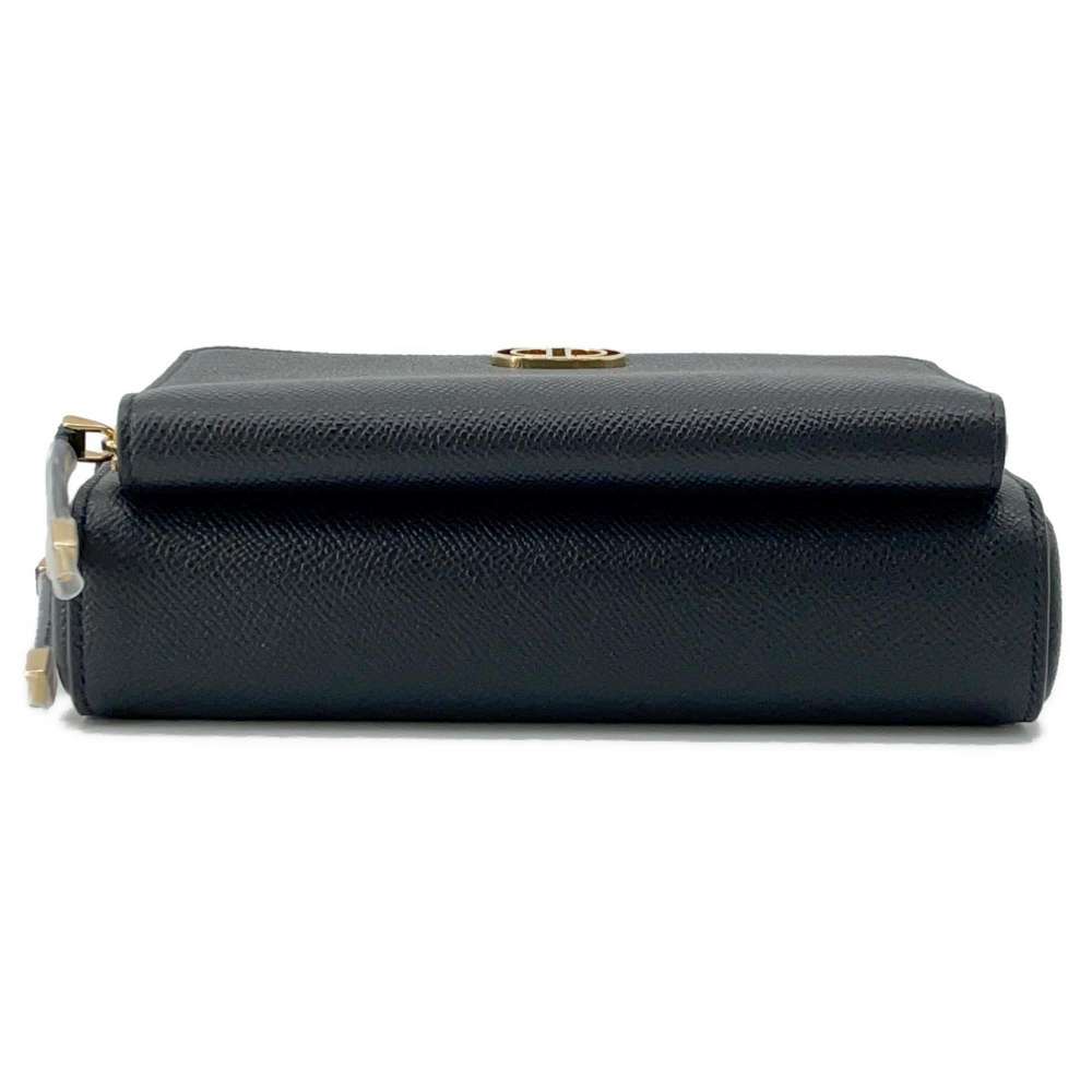 Dior Karo double pouch Black S7431UBAE Leather