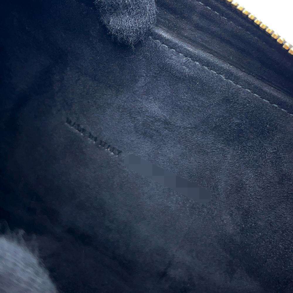 Dior Karo double pouch Black S7431UBAE Leather