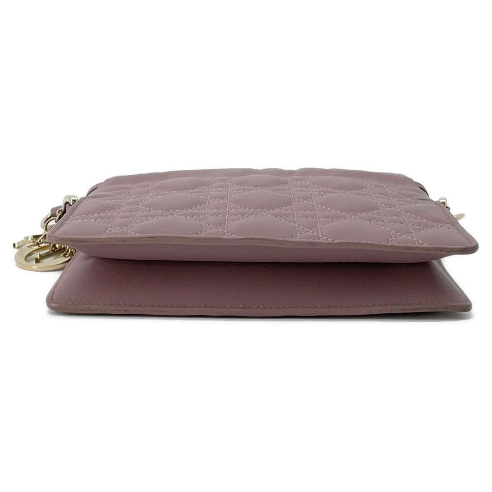 Dior Lady Dior Millie 2WAY Handbag Pink S0981ONMJ Lambskin