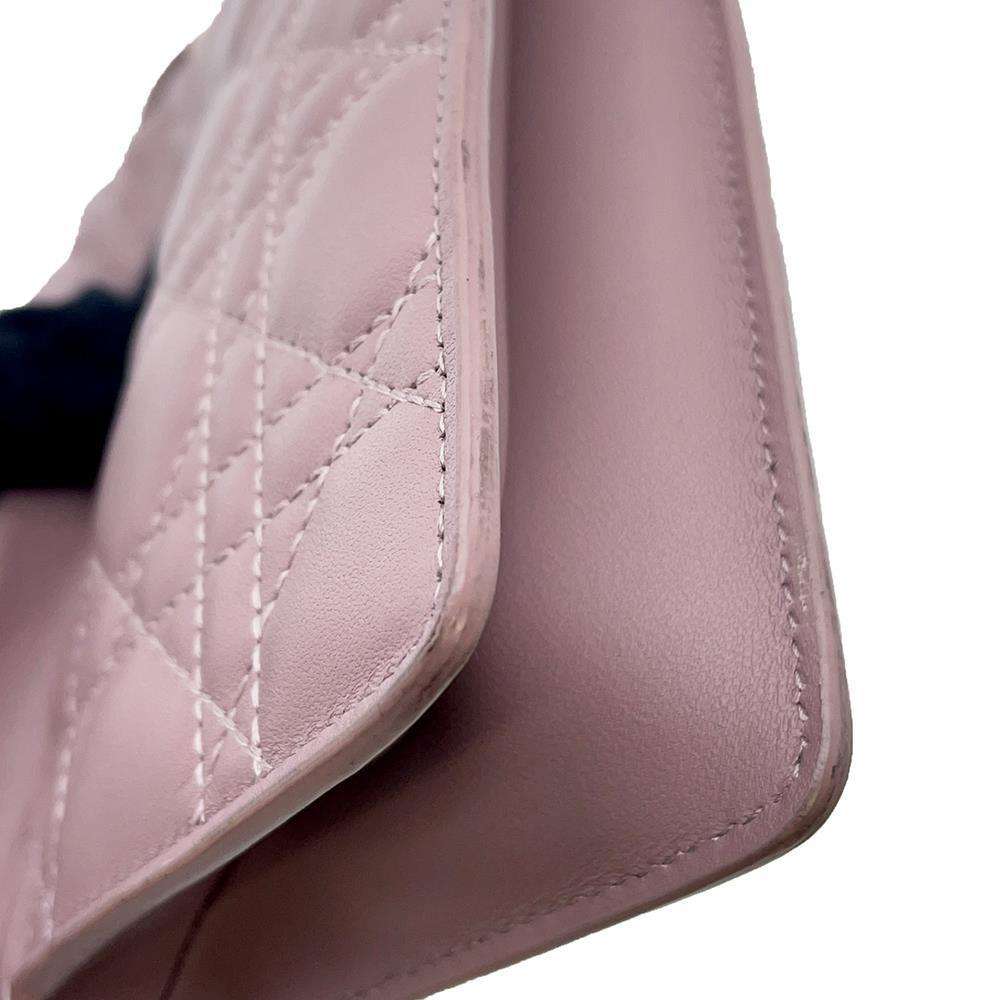 Dior Lady Dior Millie 2WAY Handbag Pink S0981ONMJ Lambskin