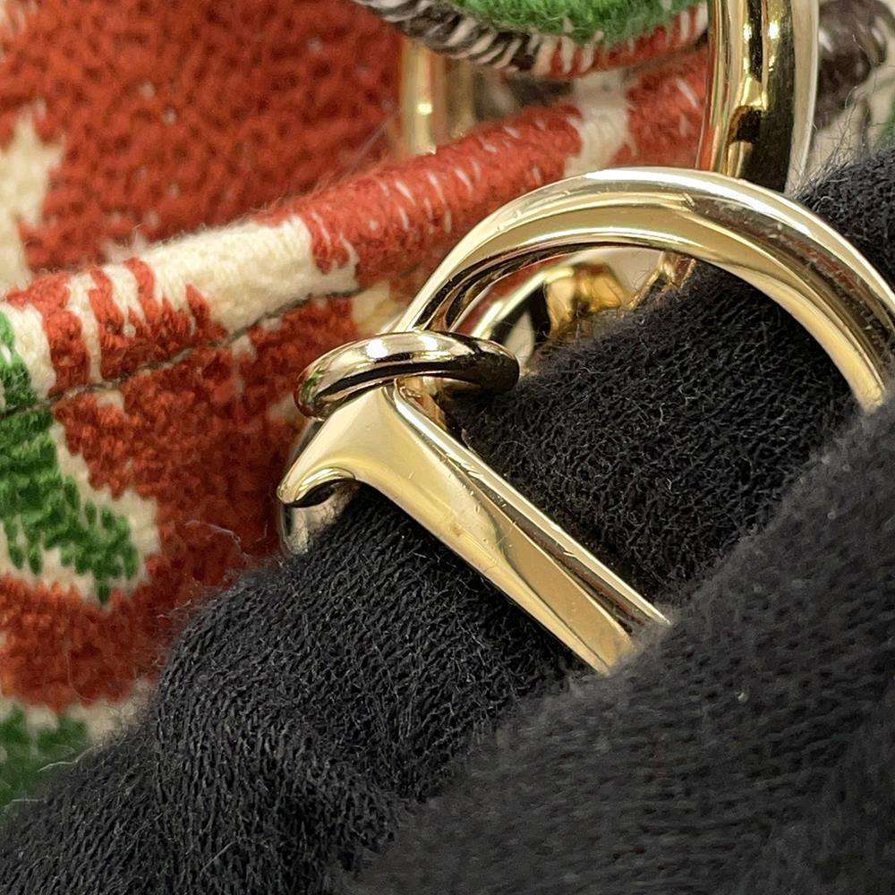 Dior Lady D-LITE Paisley 2WAY Handbag Multicolor Canvas Size Medium