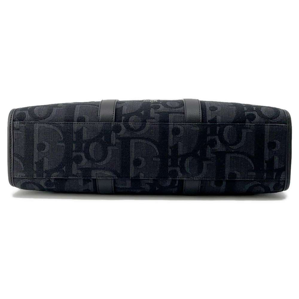 Dior East West Tote Bag Black 1ESSH232YXL_H03E Canvas Leather