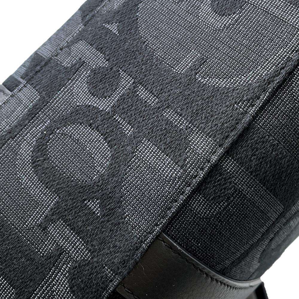 Dior East West Tote Bag Black 1ESSH232YXL_H03E Canvas Leather