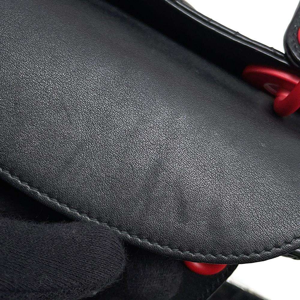 Dior Lady Dior Cannage Tanabata Limited Edition Black/Red M0505OWCB Lambskin Size Mini