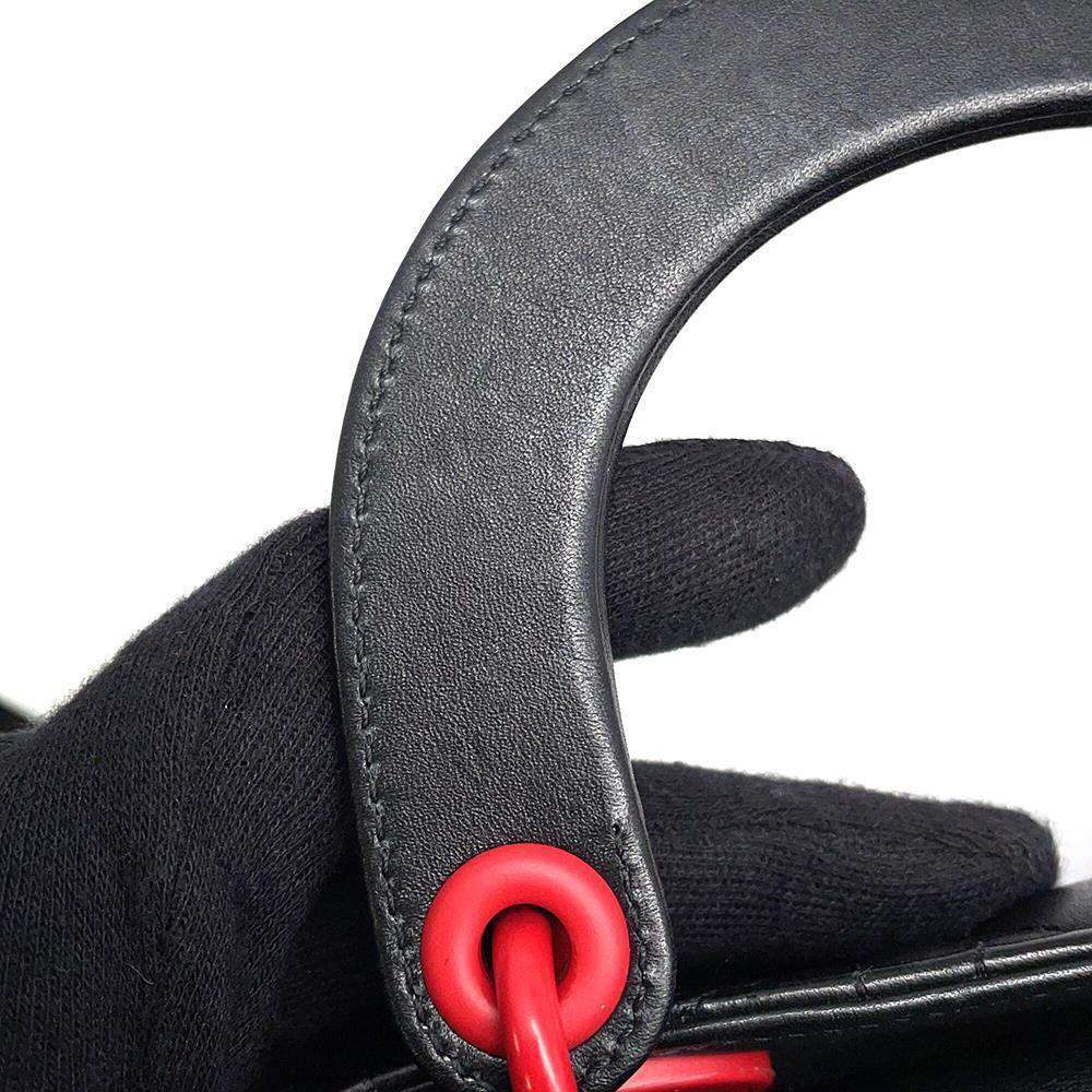 Dior Lady Dior Cannage Tanabata Limited Edition Black/Red M0505OWCB Lambskin Size Mini