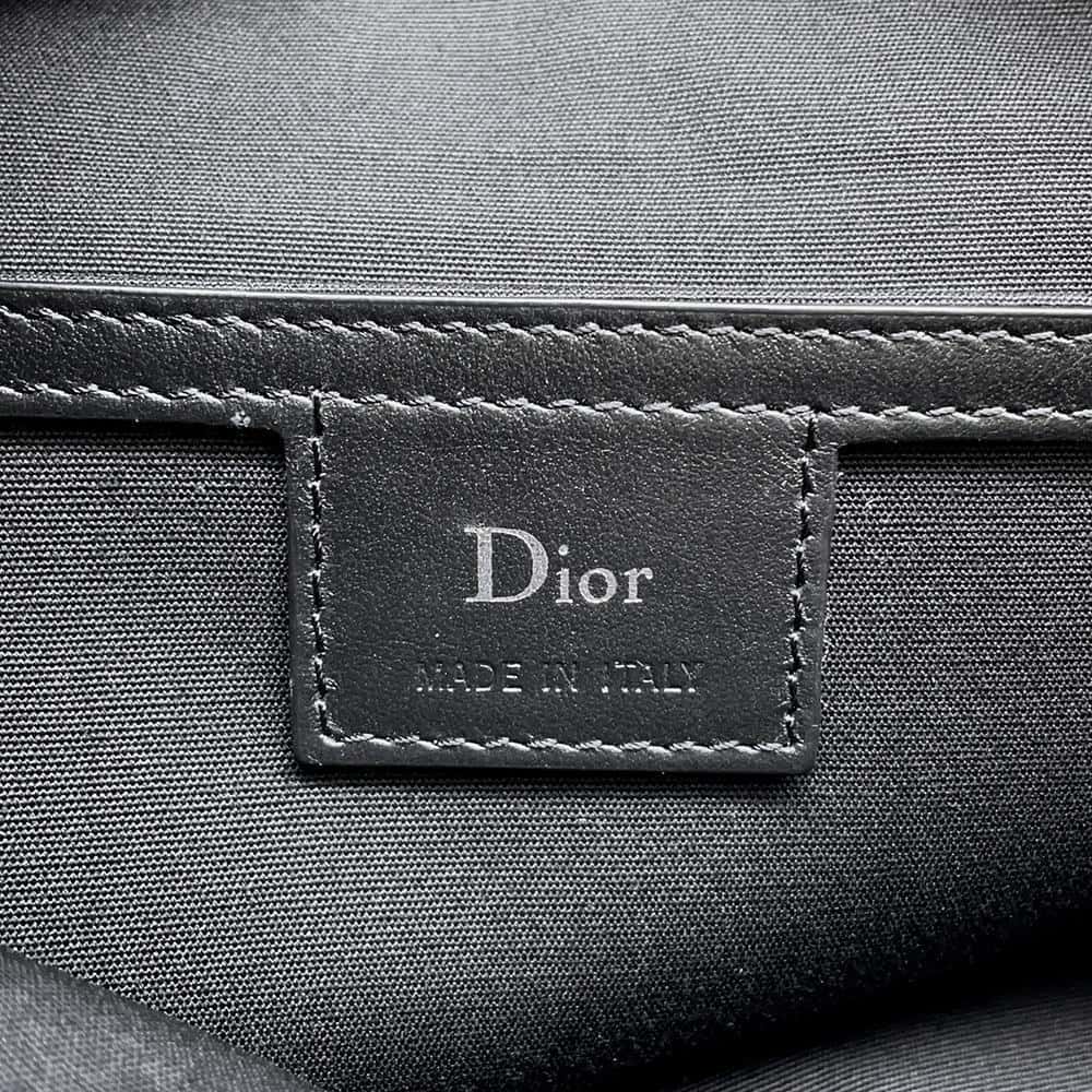 Dior Dior Homme Flap Shoulder Bag Blue Gradation Nylon Leather
