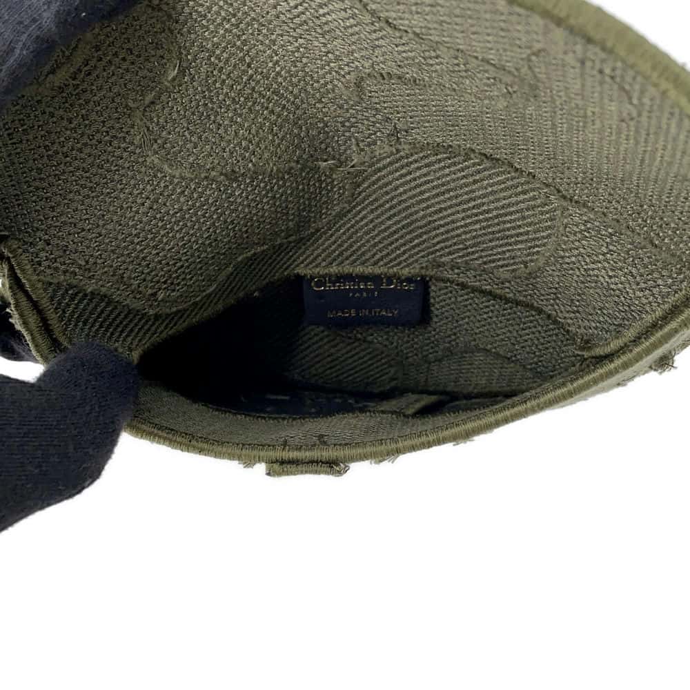 Dior Saddle Waist Bag Khaki S5632CWAH Canvas