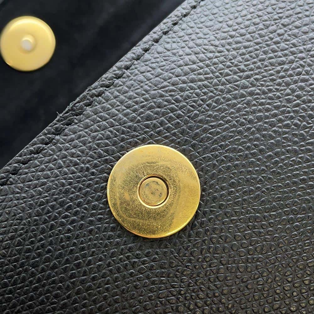 Dior Saddle Waist Bag Black Leather