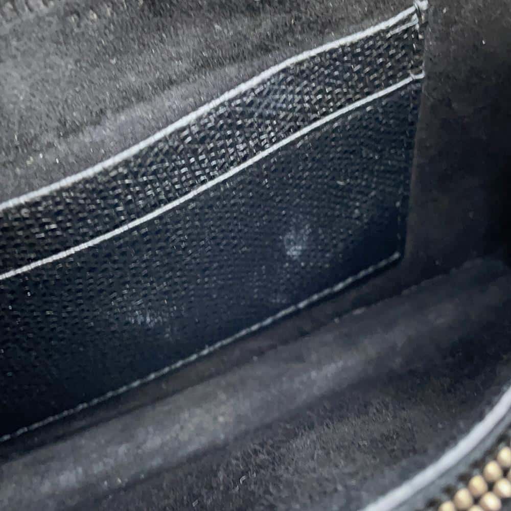 Dior Saddle Waist Bag Black Leather