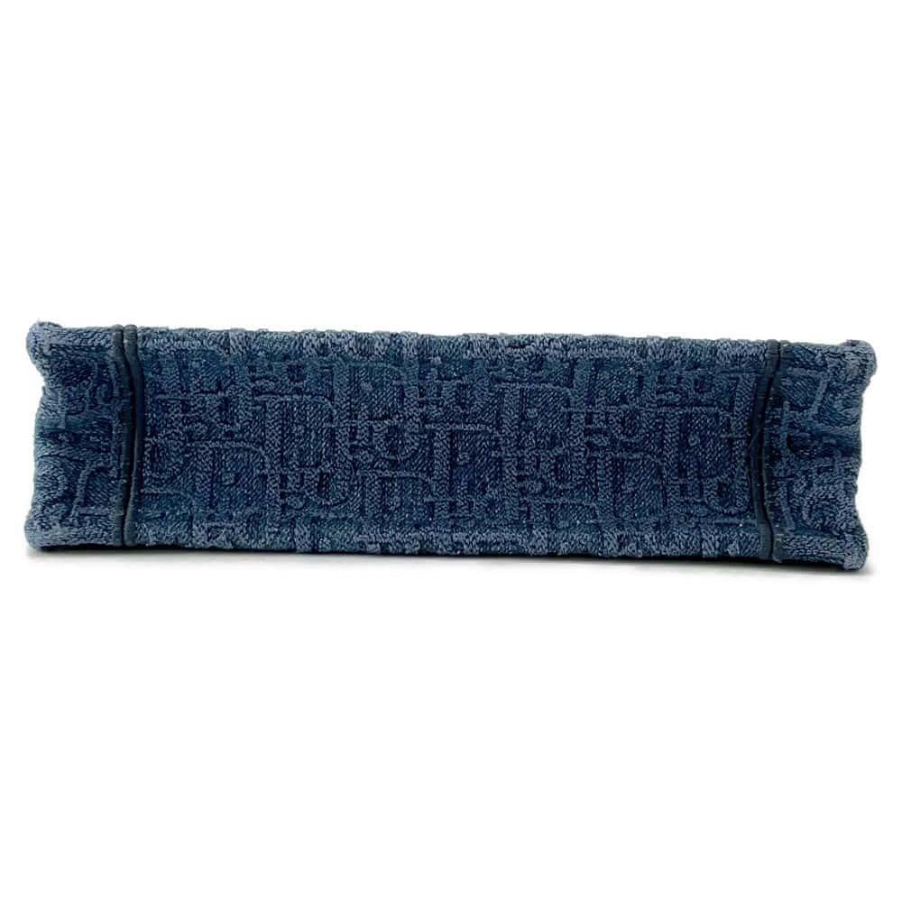 Dior Oblique Denim Book Tote Blue Canvas Size Mini