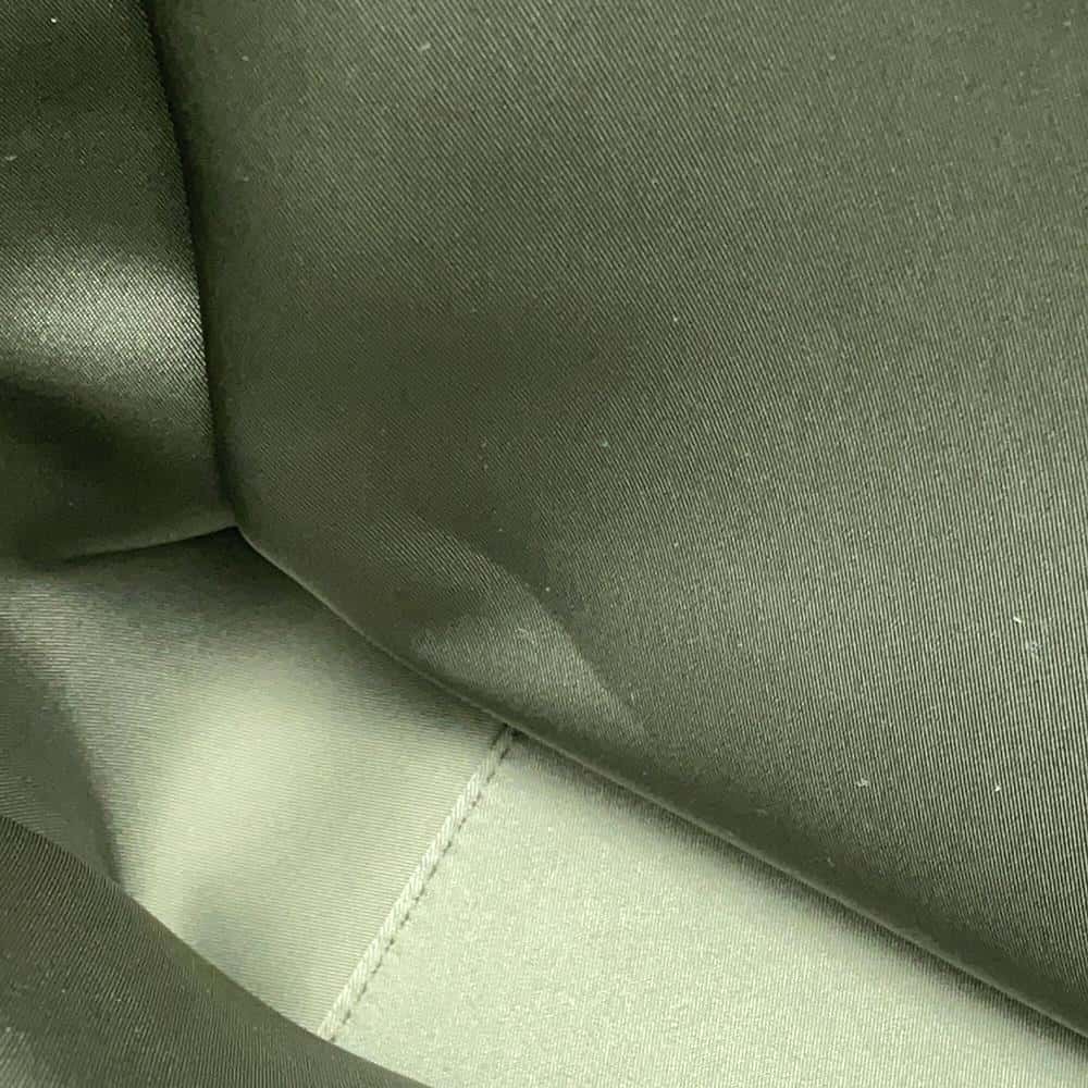 Dior Sacai Collaboration Saddle Tote Bag Moss Green/Navy Nylon Leather