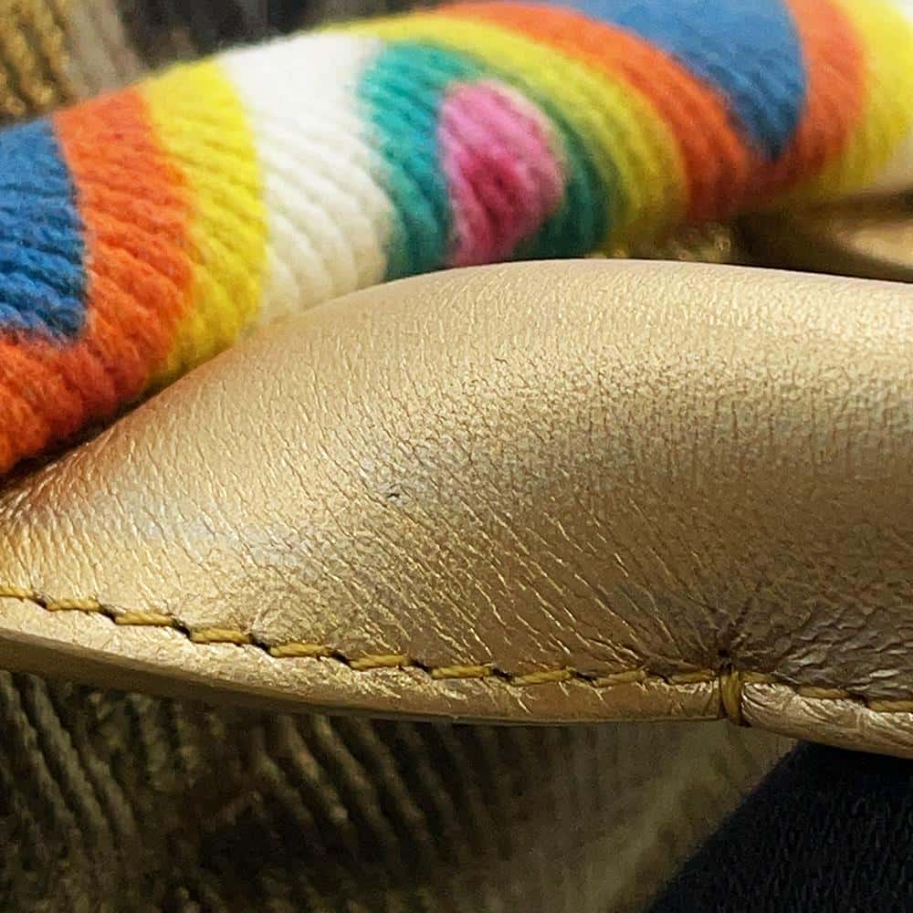 CHANEL CC Logo Graffiti Backpack Gold/Multicolor AS0867 Canvas Leather