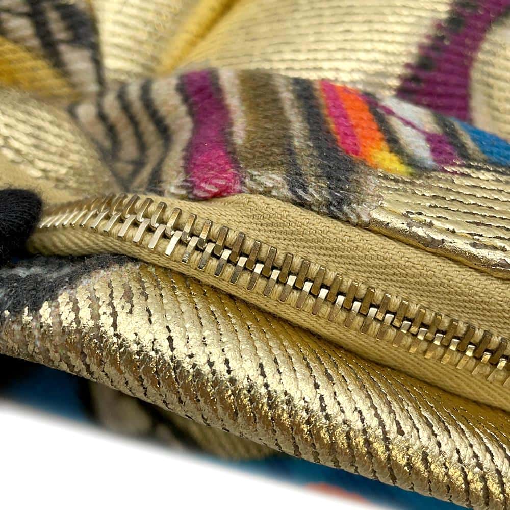 CHANEL CC Logo Graffiti Backpack Gold/Multicolor AS0867 Canvas Leather