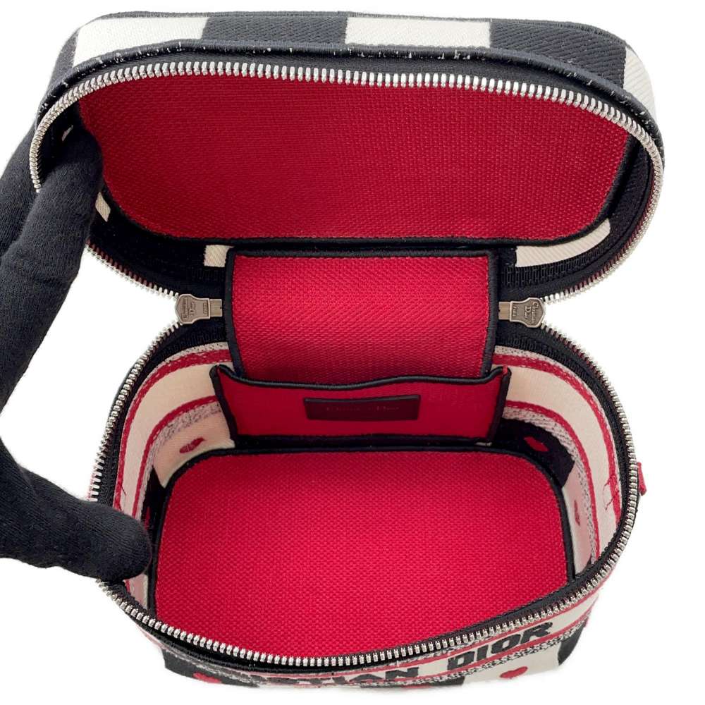 Dior Dior Amour 2way Vanity White/Black/Red Canvas