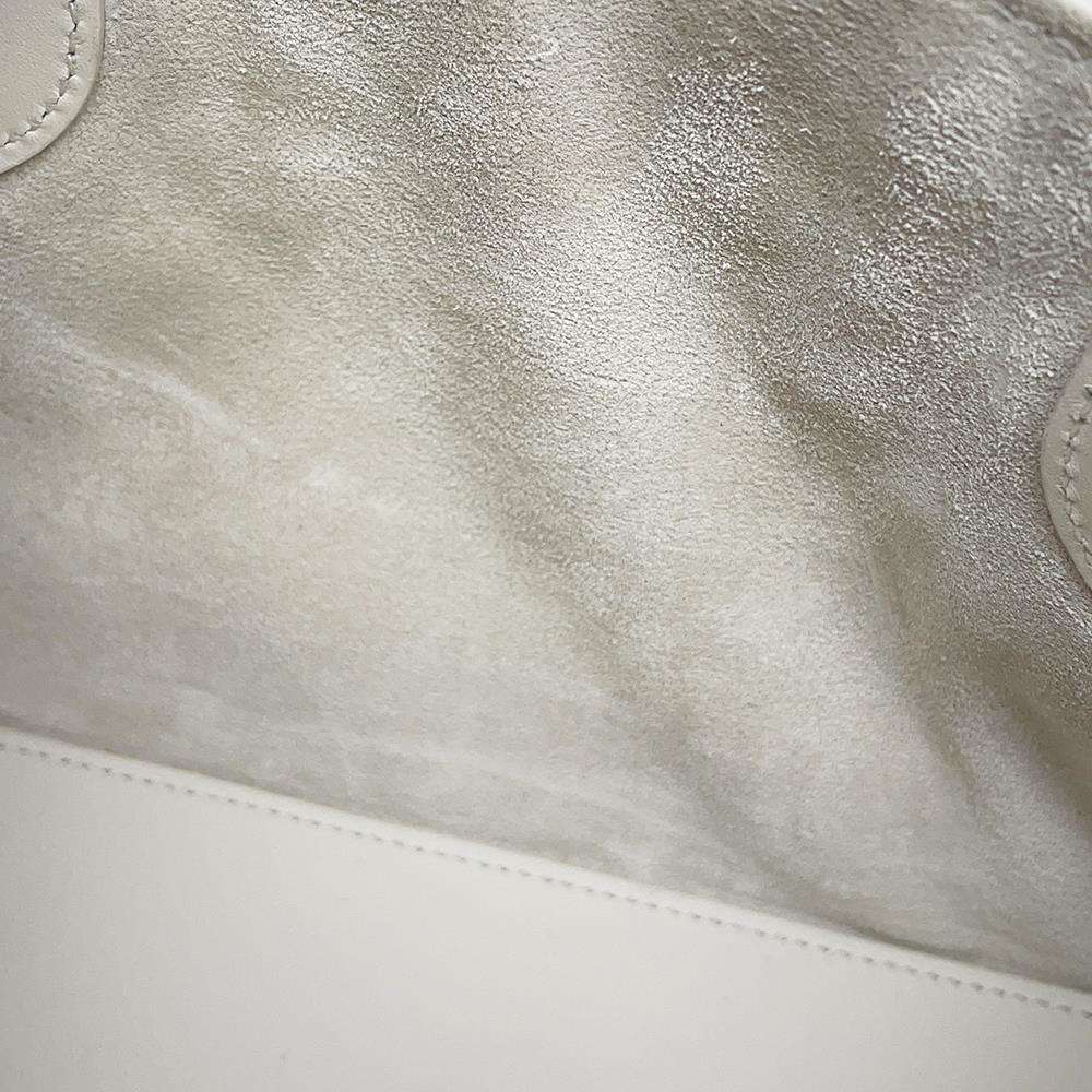 Dior To Jules Macrocannage White M2822OSHJ Calf Leather Size Small