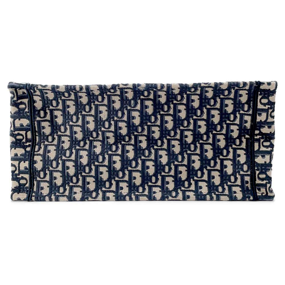 Dior Oblique Book Tote Navy M1296ZRIW Canvas Size Medium