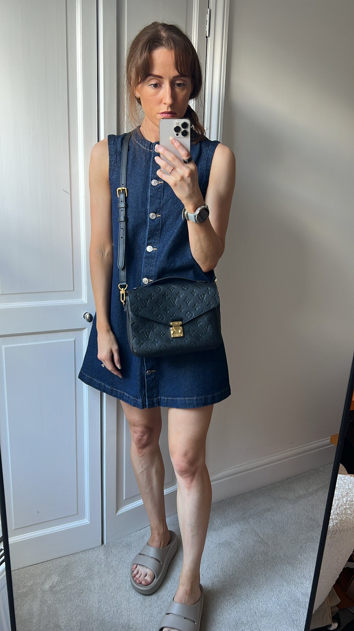 Louis Vuitton Pochette Metis Black Empreinte (RRP £2,200)