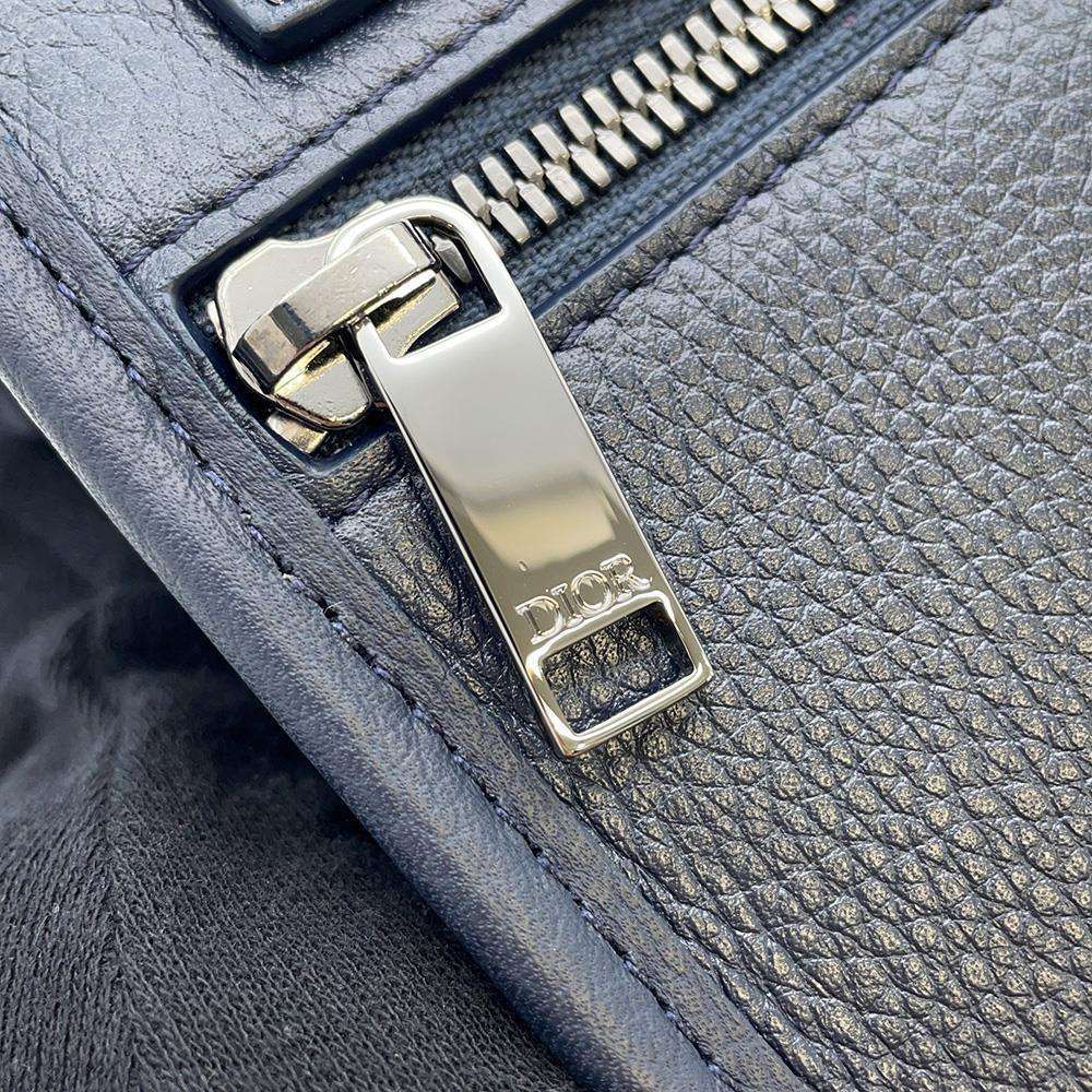 Dior Safari North South Tote Bag OTANI WORK SHOPCollaboration Navy 2ESWS017DRY Leather Size Mini