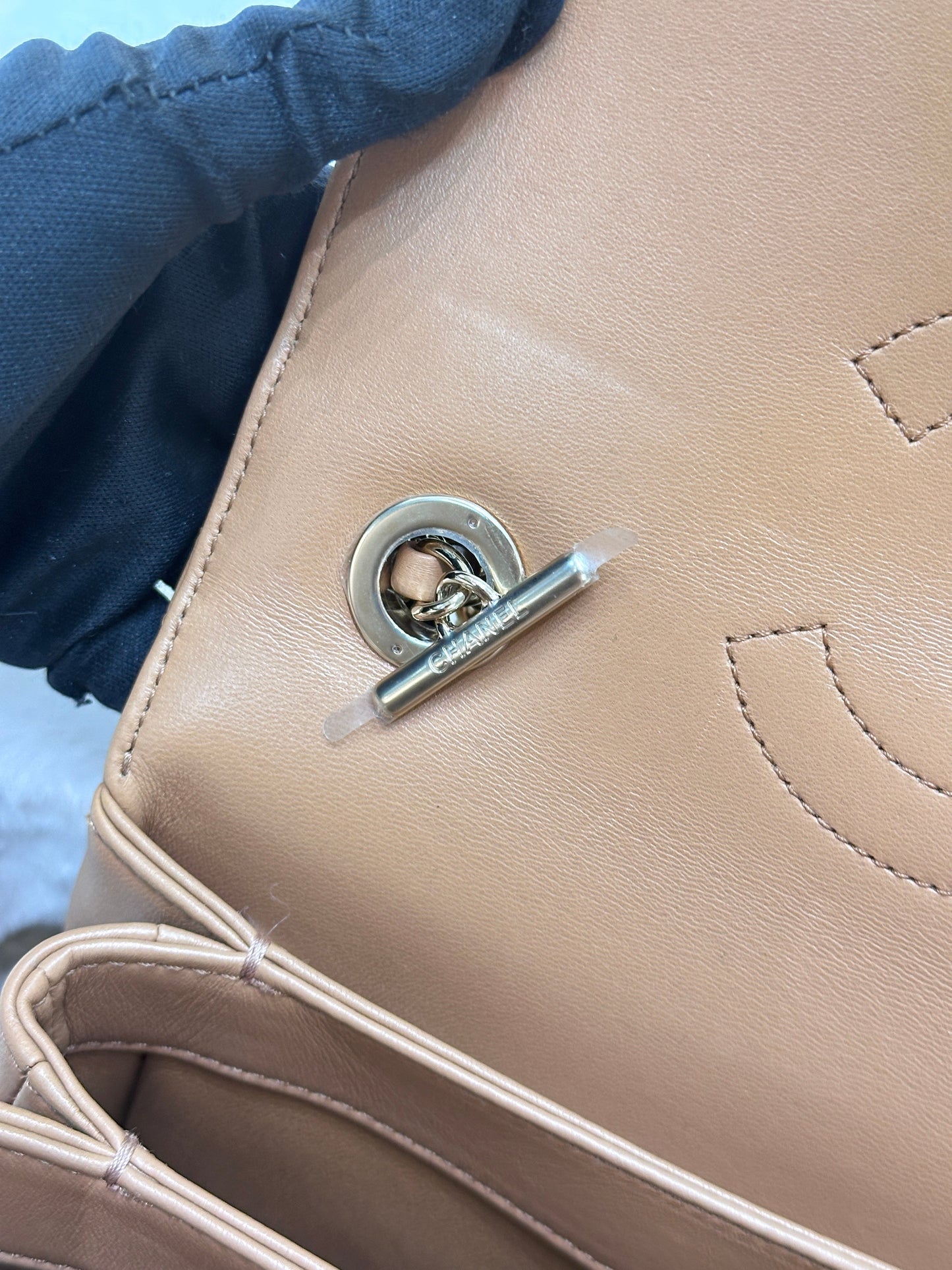 CHANEL  Small Trendy CC  Handle Flap Bag 19K Brown