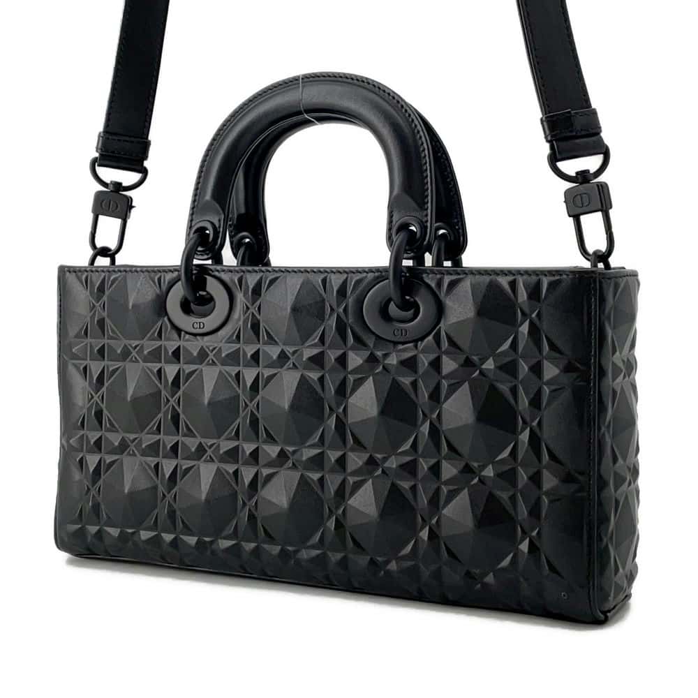 Dior lady deejoy Black M0540SNEA_M900 Leather Size Medium