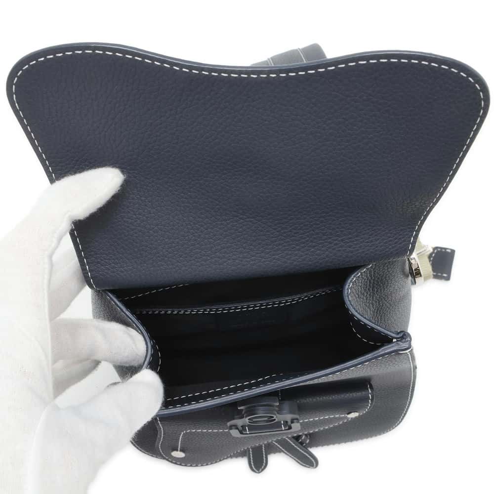 Dior Gallop Backpack Navy Leather