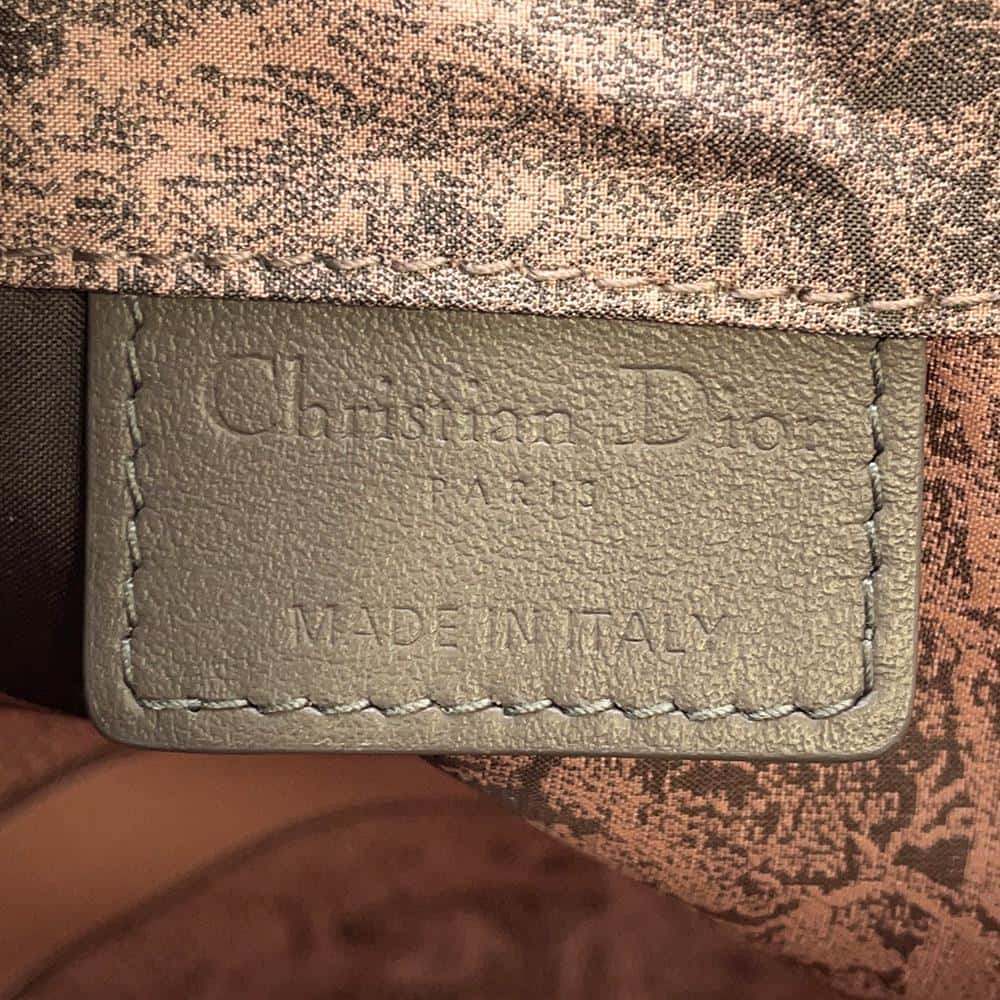 Dior Toile de Jouy Drawstring Bag Pouch Pink/Gray S5452ONTJ_M45E Nylon Leather