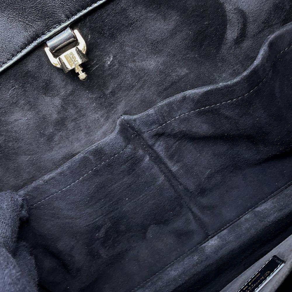 Dior ArchiCannage Essential ChainTote Bag Black M8721OZVJ Leather Size Medium