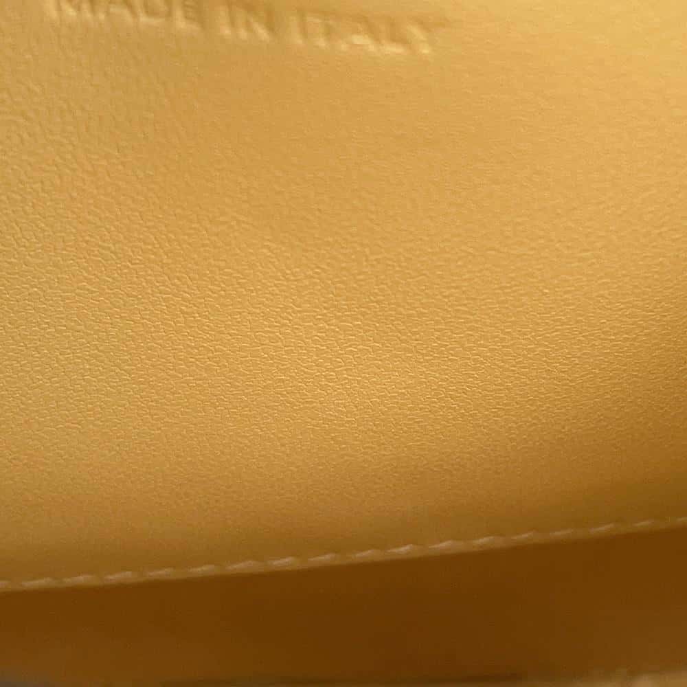 Dior Cannage 2WAY Phone Holder Yellow S0872ONMJ Lambskin