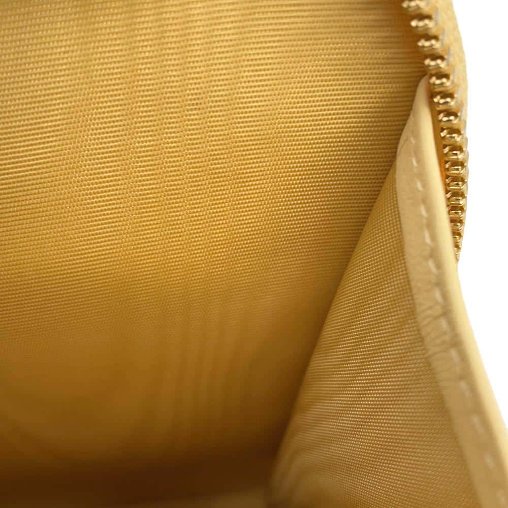 Dior Cannage 2WAY Phone Holder Yellow S0872ONMJ Lambskin