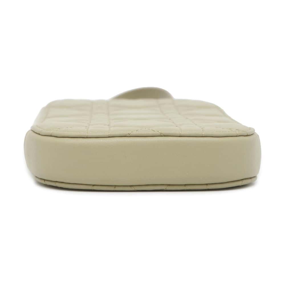 Dior Cannage 2WAY Phone Holder Green S0872ONMJ Lambskin