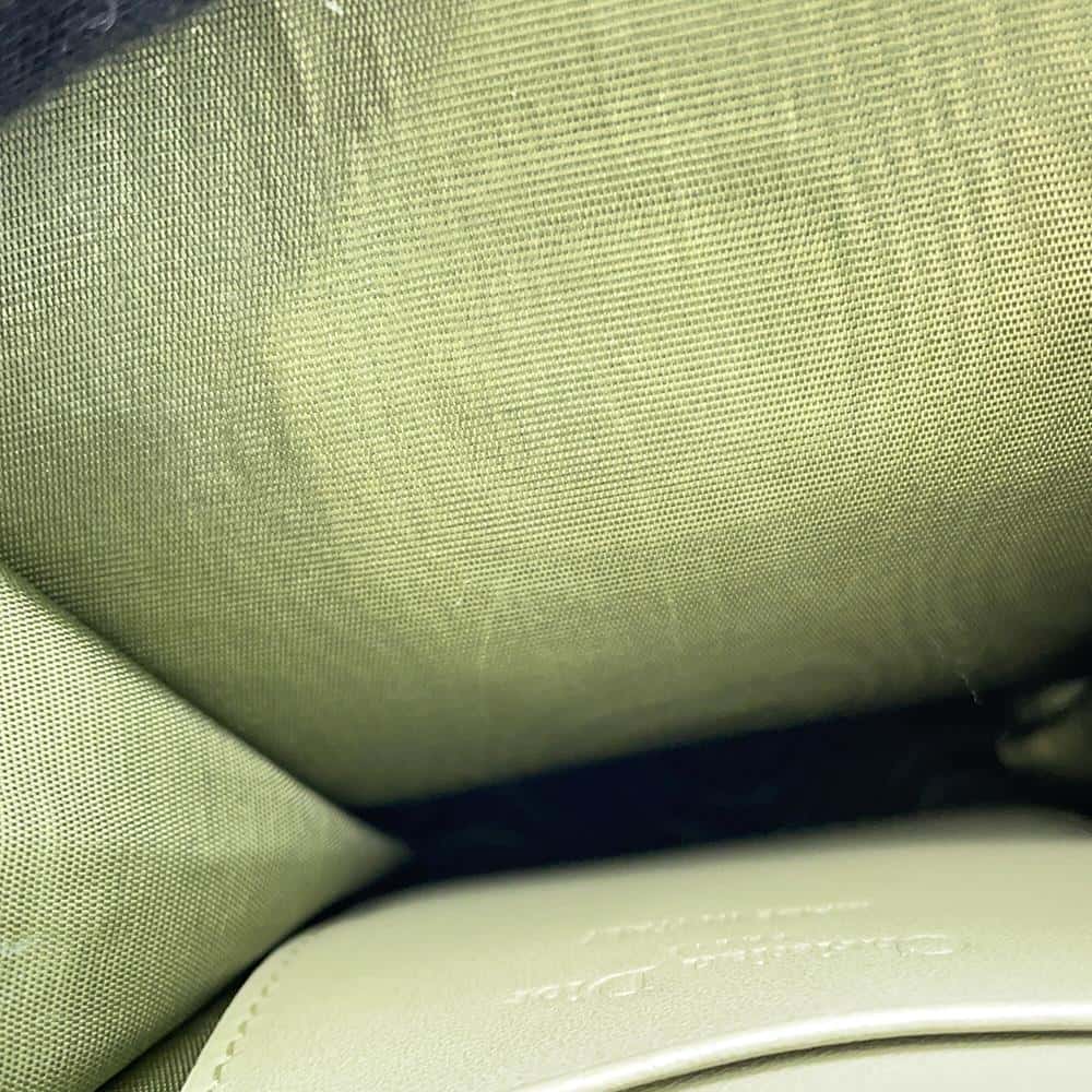 Dior Cannage 2WAY Phone Holder Green S0872ONMJ Lambskin