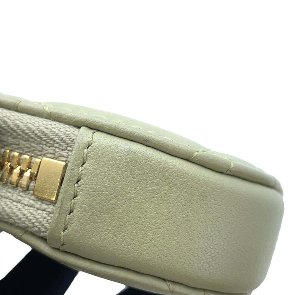 Dior Cannage 2WAY Phone Holder Green S0872ONMJ Lambskin