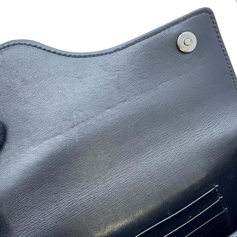 Dior Oblique Saddle Messenger Pouch Black 2ADCA364 Leather