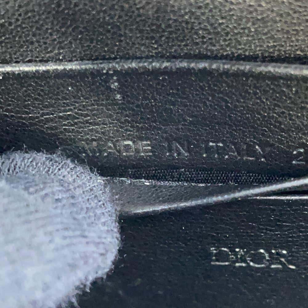 Dior Oblique Saddle Messenger Pouch Black 2ADCA364 Leather