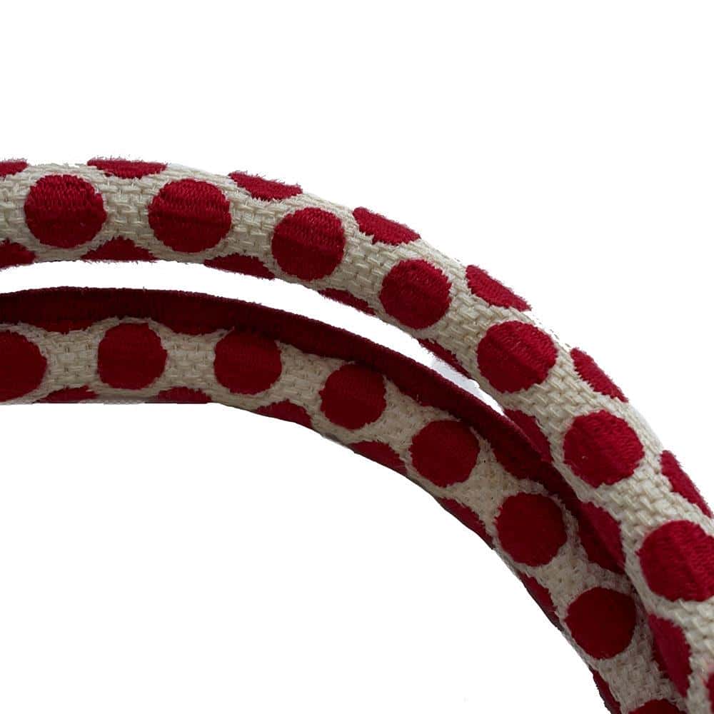 Dior Book Tote Polkadot Red/White/Black Canvas Size Medium