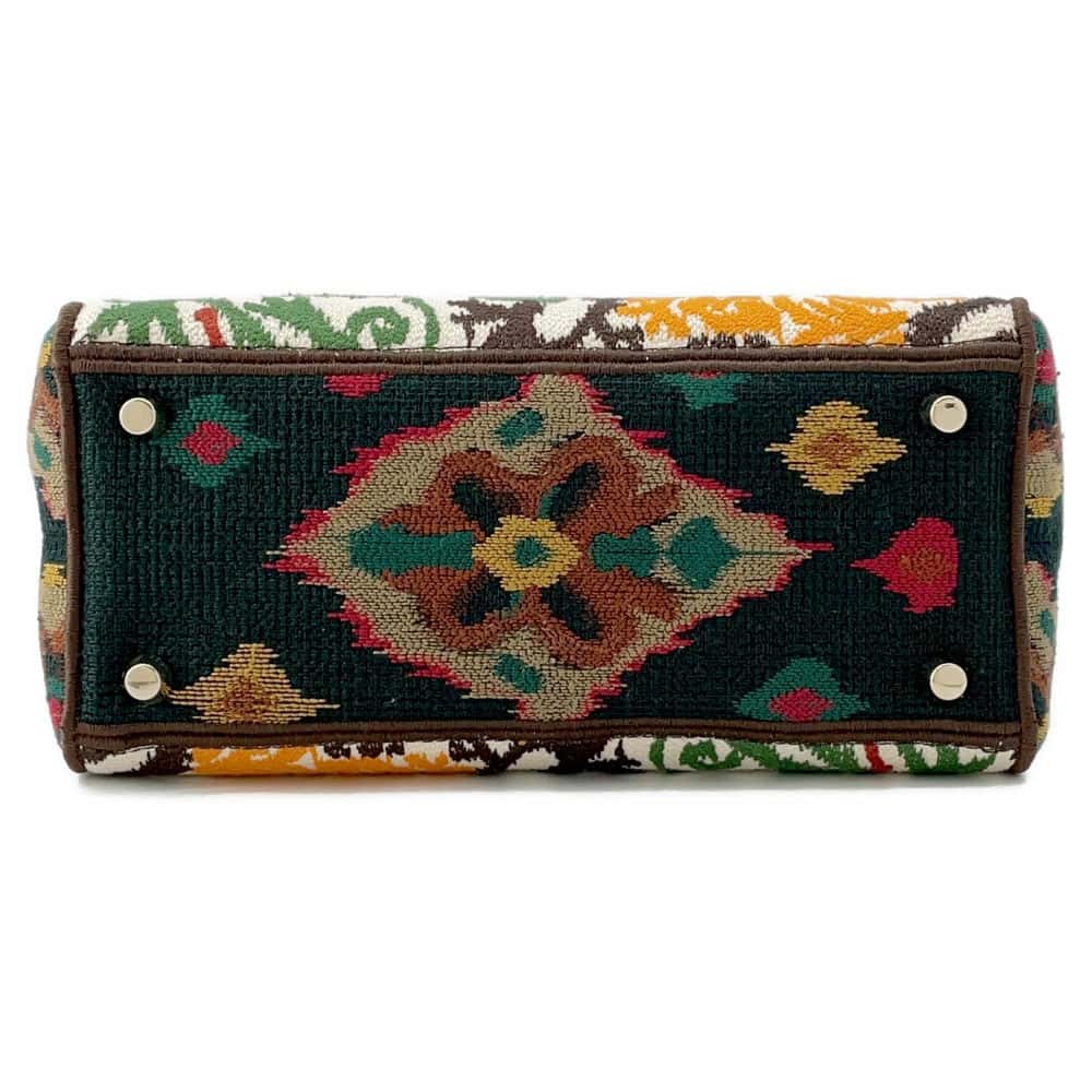 Dior Lady D-LITE 2way Bag Multicolor Canvas Size Medium