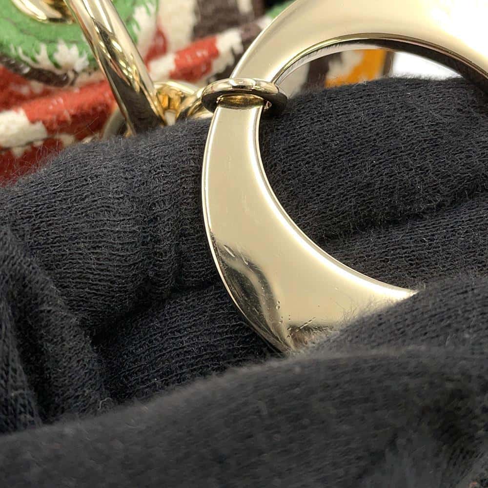 Dior Lady D-LITE 2way Bag Multicolor Canvas Size Medium