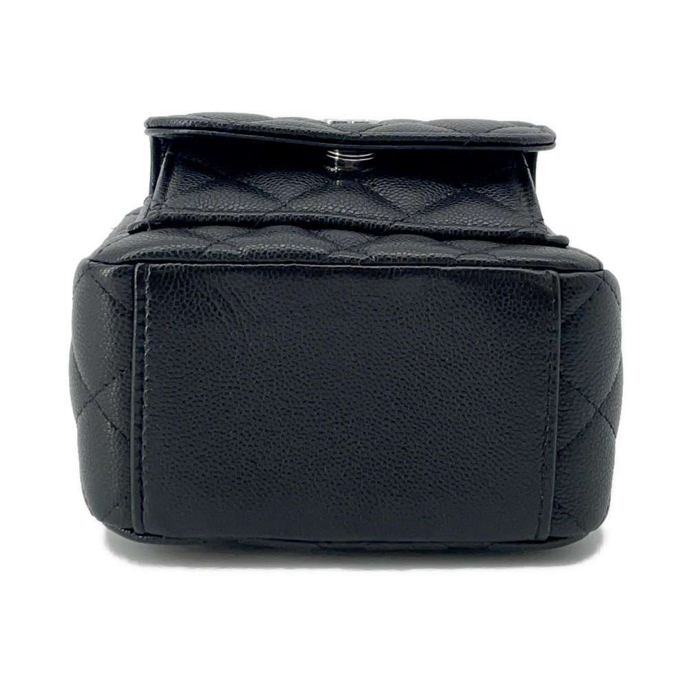 CHANEL Matelasse Classic Mini Backpack Black AP3753 Caviar Leather