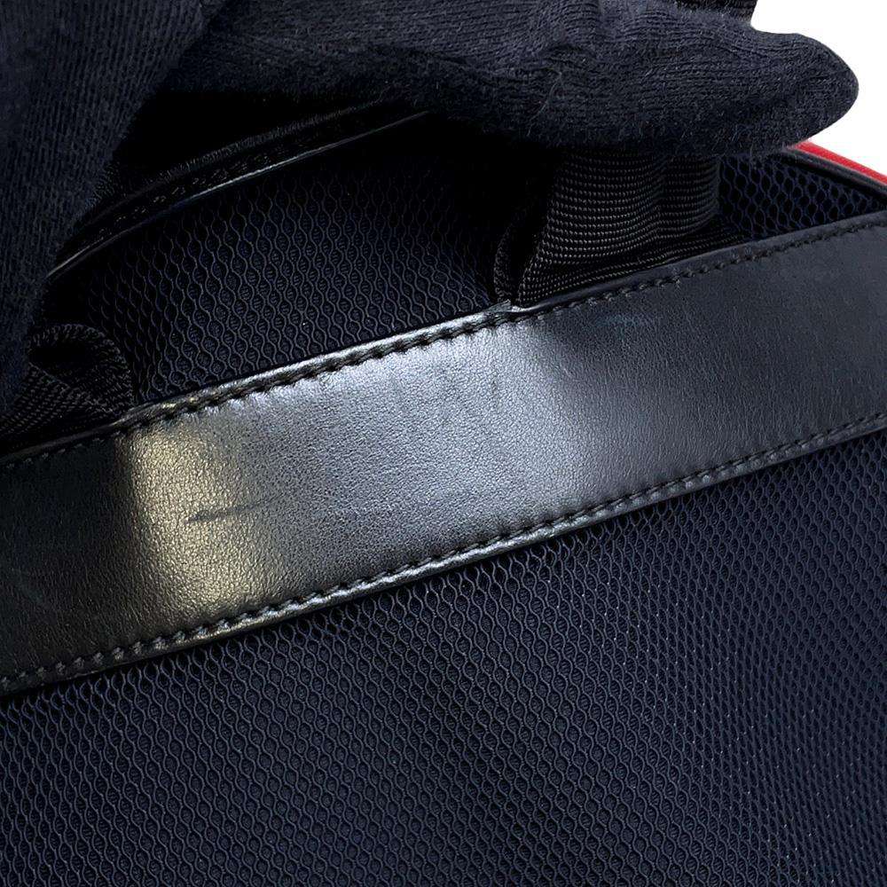 Dior Backpack Cream Red Nylon