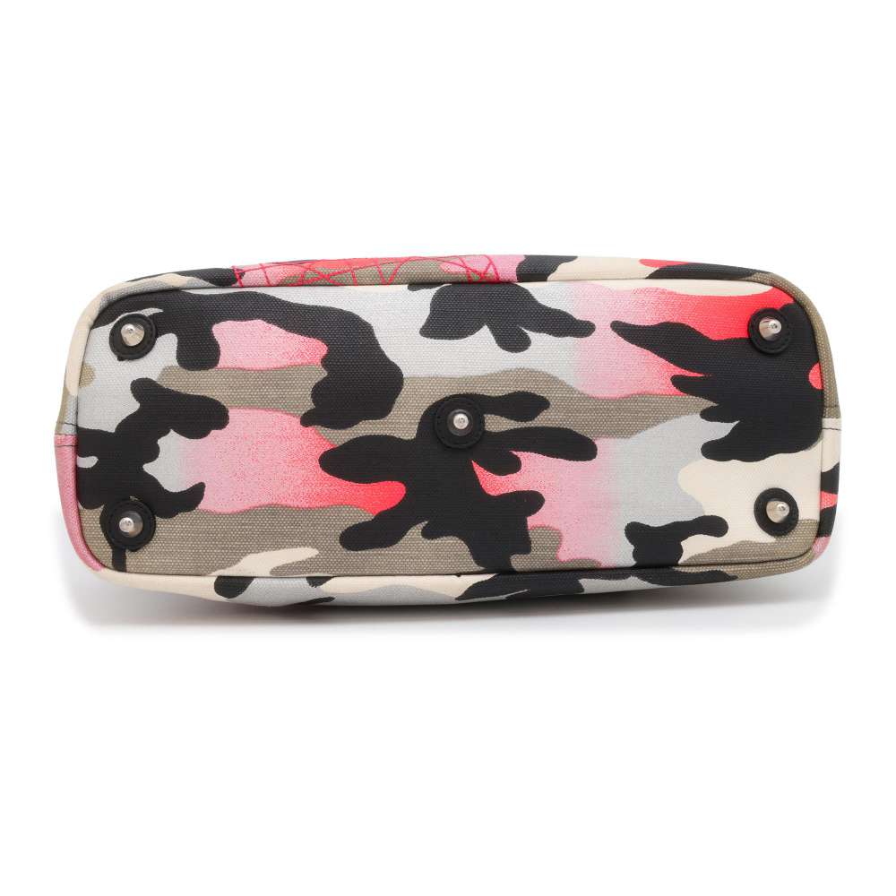 Dior Anselm Lyle Camouflage Tote Bag Multicolor PVC Leather