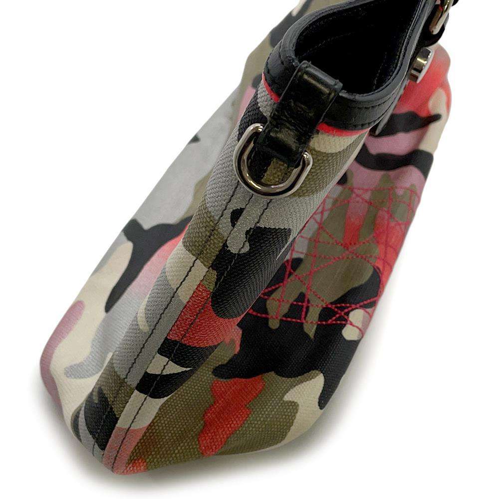 Dior Anselm Lyle Camouflage Tote Bag Multicolor PVC Leather