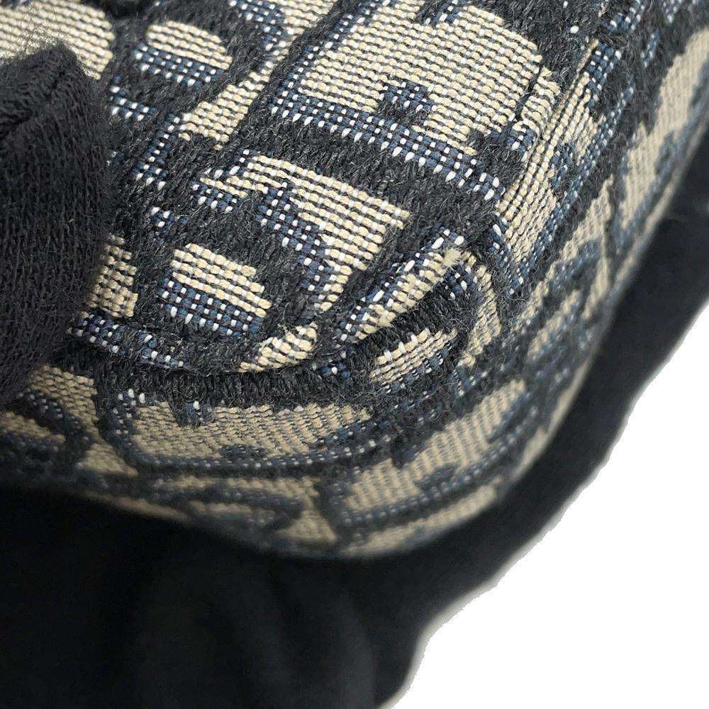 Dior Oblique belt bag Navy 2ESCA337YSE Jacquard Leather