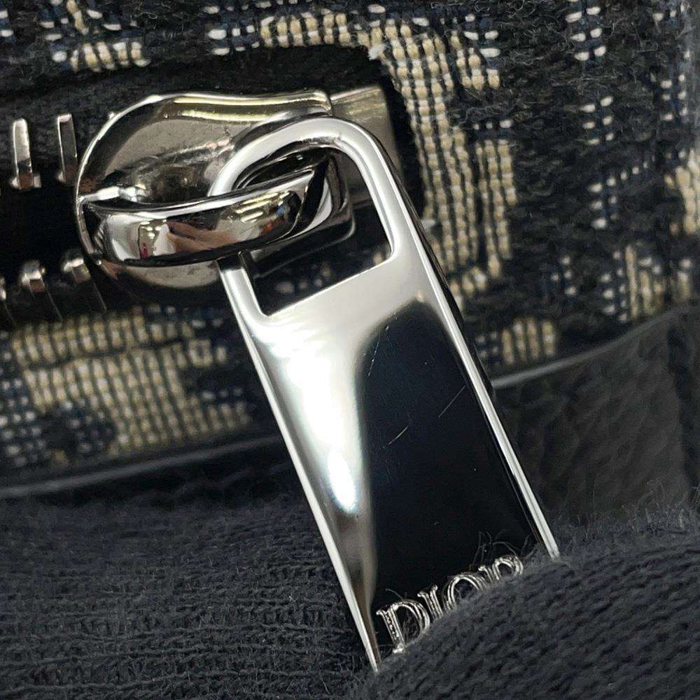 Dior Oblique belt bag Navy 2ESCA337YSE Jacquard Leather