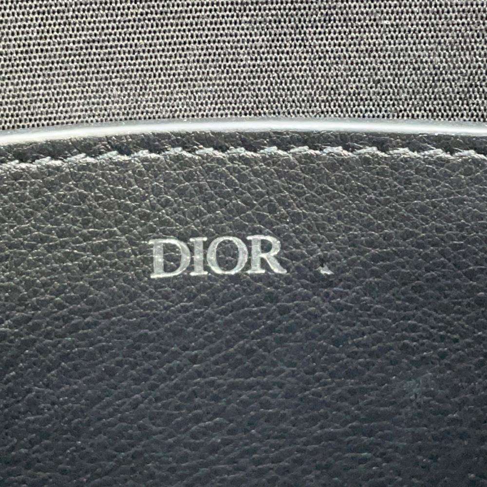 Dior Oblique belt bag Navy 2ESCA337YSE Jacquard Leather