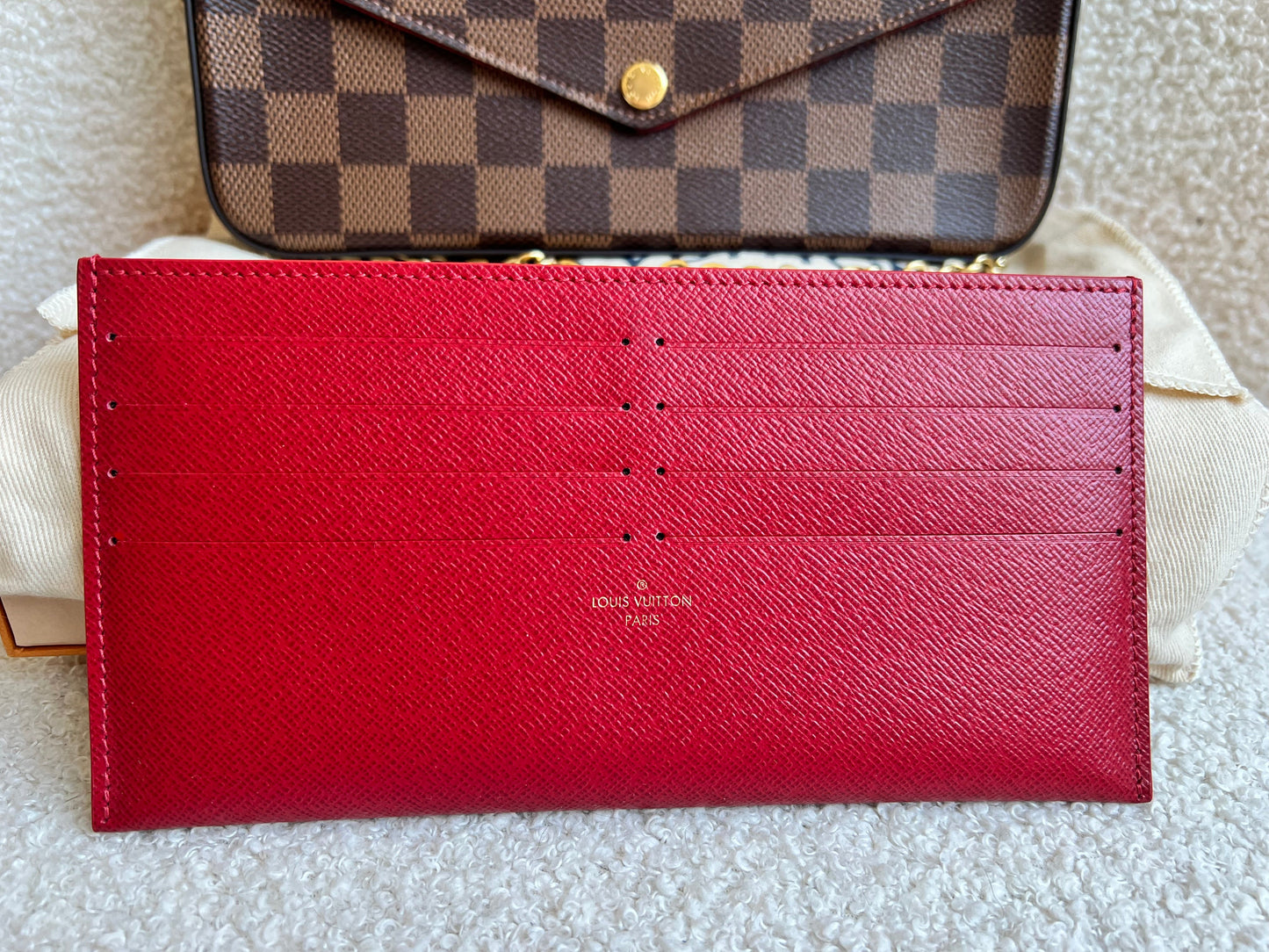 Louis Vuitton Felicie Pochette Damier Ebene (RRP £1090)