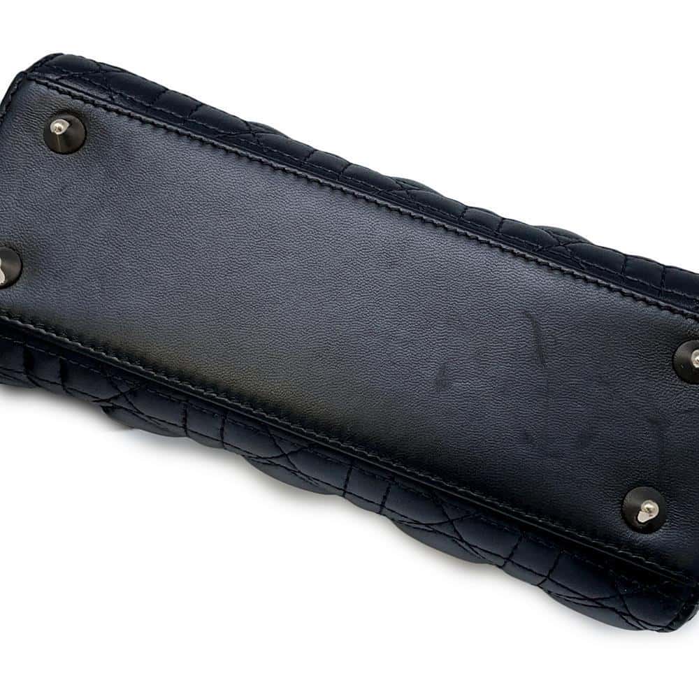 Dior MY ABCDIOR Lady Dior Cannage 2WAYBag BlackM0538ONGH Lambskin Size Small