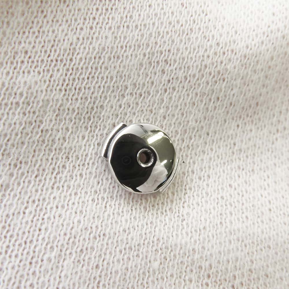 TIFFANY&Co. Solitaire Diamond Stud Earrings Pt950