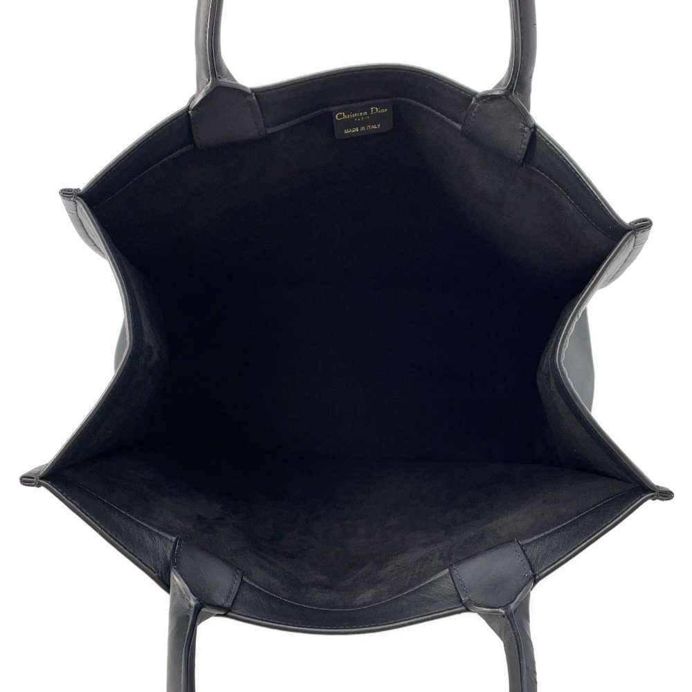 Dior Book tote Black All leather Size Medium