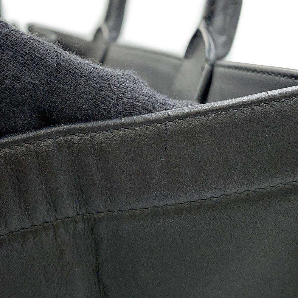 Dior Book tote Black All leather Size Medium